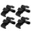 8Stk Mini Kabelclips Schwarz Für Kabelmanagement Drahthalterung 9