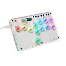 SallyBox HitBox Fighting Stick Controller für PC für PS4  Bunter Arcade-Joystick Fight Stick Street Fighter Game Controller
