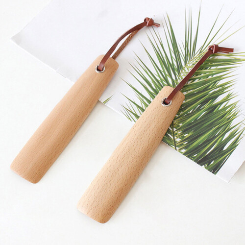 Shoe Horn Plastic Long Handle 1pack 6.3x1.4x0.4in 1