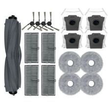 Für X40 Ultra, X40 Pro, S30 Pro Ultra Teile Zubehör Rolle Seitenbürste Filter Wischtuch Staubbeutel