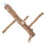 Bird Perch Stand Training Wooden Light Brown 1 Set 5