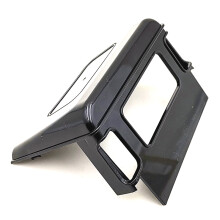Cobertura de PeçAs de ReposiçãO de Capota de Teto de Carro de PláStico Preto para MN D90 D91 MN90 MN91 MN99S 1/12 RC Carro DIY Partes Do Corpo