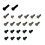 Screw Kit for  2  2 Controllers Securing Phillips Screw Accessories for NS2  2 2