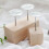 2 Pièces Plateaux De Décoration En Bois Pour Table 5