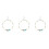 3Pcs Durable Multi Metal Anklets Shell Ankle Foot Chains for Travel 4