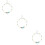 3Pcs Durable Multi Metal Anklets Shell Ankle Foot Chains for Travel 9