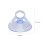 24Pcs Transparent Fish Tank Fixed Suction Cups Durable PVC Pull Ring 2