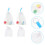 12Pcs Portable Soap Foaming Pouches for Face Cleaning Soft Mesh Design 10