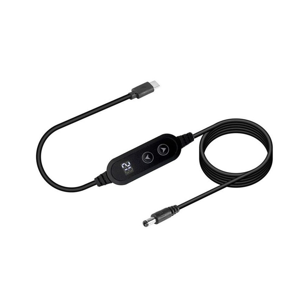 Type-C To Power Boost Cable Adjustable Voltage 5V/9V/12V/15V/20V Boost Usb C To Fast Charging Step- Cord 6034100885650