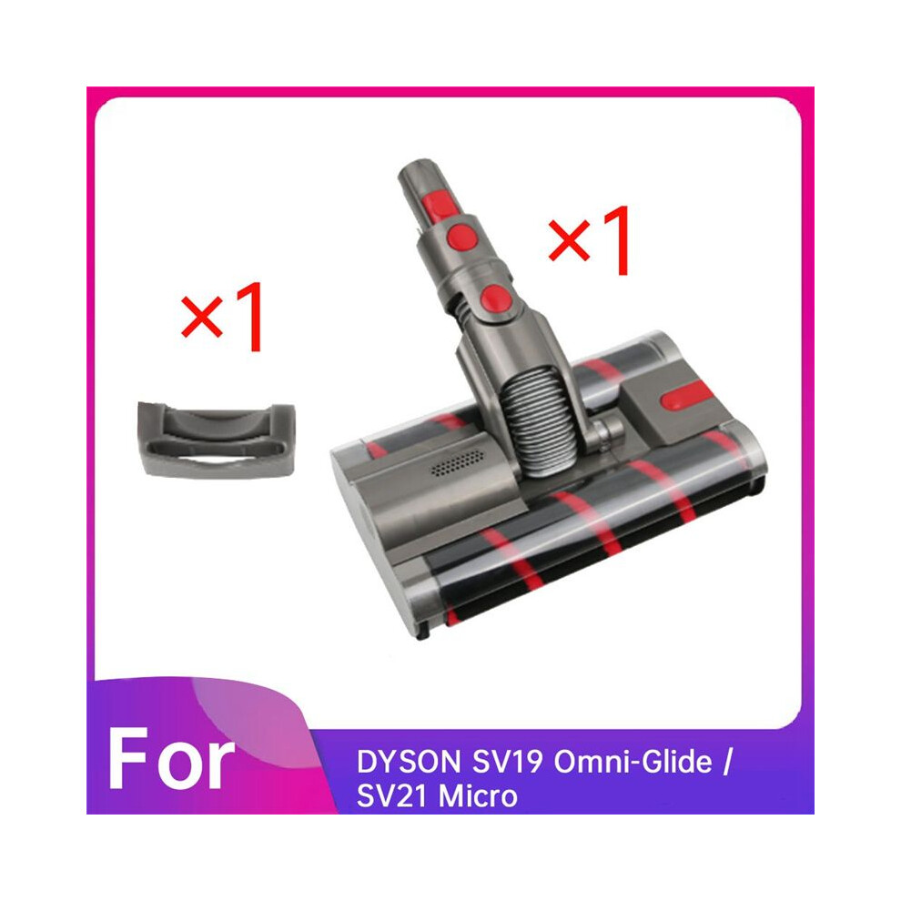 For Sv19 Omni-Glide /Sv21 Vacuum Attachment Replacement Soft Roller Cleaner Double Roller Brush 6032827894672