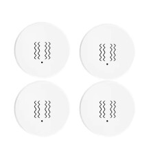 4 Szt Tuya ZigBee Inteligentny Czujnik Wibracji Monitorowanie w Czasie Rzeczywistym Drzwi Okno Wykrywanie Alarm Inteligentny System Bezpieczeństwa