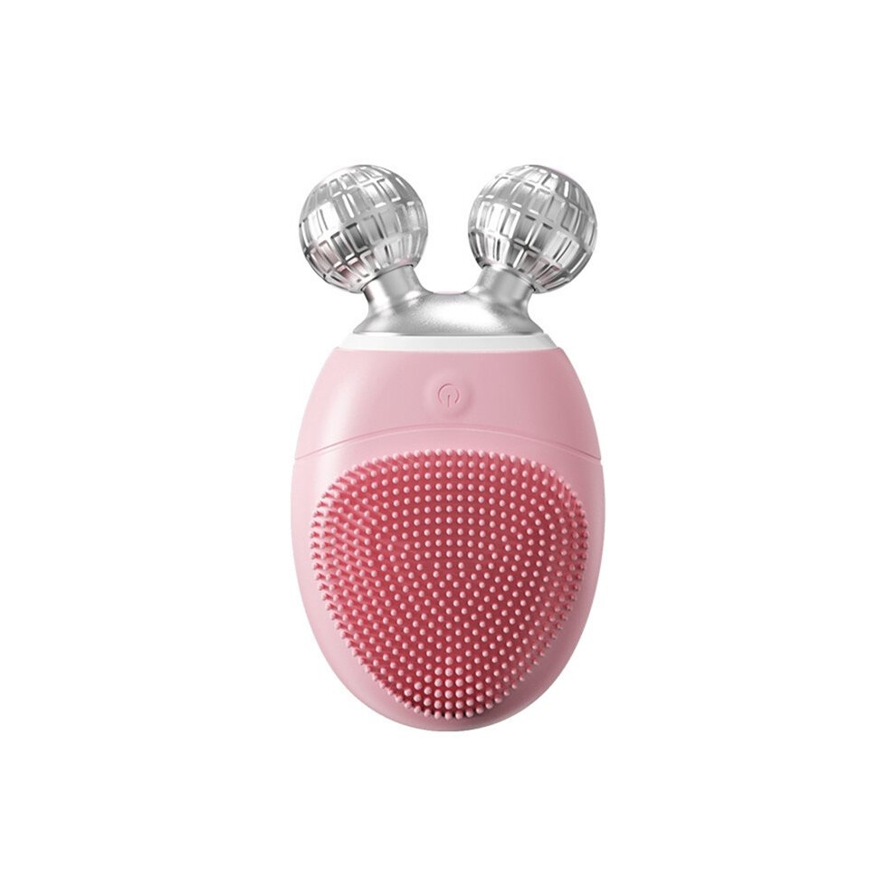 Electric Facial Cleansing Device Pore Tightening Lifting Soft Silicone Bristles Massage for Women Home Spa Routine