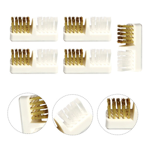 5Pcs Copper Wire Nail Drill Bit Cleaners Assorted Colors for Manicure 2
