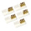 5Pcs Copper Wire Nail Drill Bit Cleaners Assorted Colors for Manicure 6