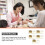5Pcs Copper Wire Nail Drill Bit Cleaners Assorted Colors for Manicure 10