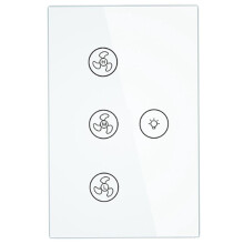 WiFi Ceiling Fan Light Lamp Wall Life/Tuya APP Remote Various Speed Control