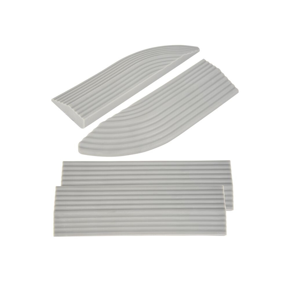 Household Threshold Bars Ramp Mat Auxiliary Compatible for     Sweeping Robot Vacuum Cleaner