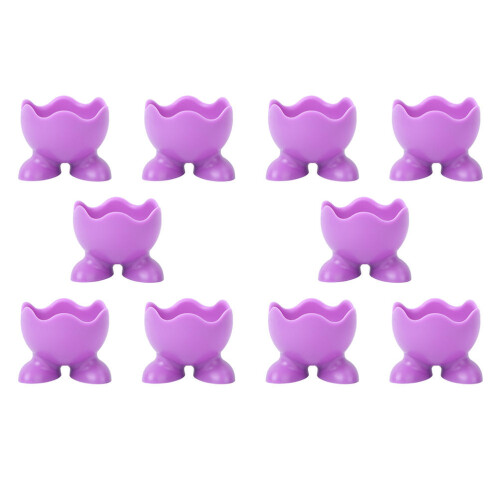 10 Pcs Silicone Egg Trays Multi-Functional Kitchen Egg Cooker Cup 2