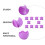 10 Pcs Silicone Egg Trays Multi-Functional Kitchen Egg Cooker Cup 7