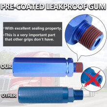 Glad Hands Grips, Gladhand Handvat Set voor Truck Trailers Service & Noodrem Luchtslang Gemakkelijker Koppelen 1 Paar