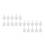 60 Pcs Bottle Caps Glue Nozzle Lash Replacement Tips Eyelash Plug 7