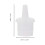 60 Pcs Bottle Caps Glue Nozzle Lash Replacement Tips Eyelash Plug 9