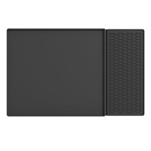 Tapete de Silicona para Café de 15.74'' X 27.67'', Antideslizante y Antiderrames, Ideal para Encimeras, Debajo de Cafeteras, Bar y Vinotecas B