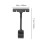 4Pcs Plastic Advertising Display Clips Adjustable Label Holders Black 2