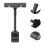 4Pcs Plastic Advertising Display Clips Adjustable Label Holders Black 4