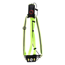 Ultrahelle LED-Laufweste mit Wiederaufladbarem Akku und Einstellbarem Abstrahlwinkel