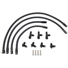AN4 Adapter Engine Steam Vent Hose Kit Braided Hose for LS LSX LS1 LS2 LS6 LM7