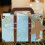 50Sets Blauwe Kartonnen Candy Boxes Met Jute Voor Bruiloften 7