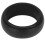 1Pc Black Silicone Finger Rings for Grip Strength Training Sports Use 4