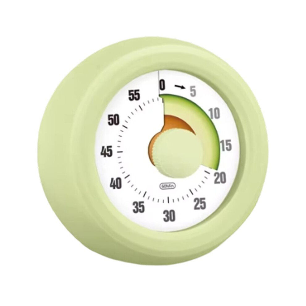 Manager 60 Minute Visual Timer For Kitchen And Self-Discipline Green Brecantia