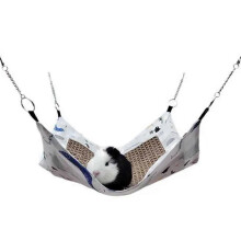Small Animal Hammock Cooling Mat Summer Cooling Hamster Hammock for Hamster Cage Guinea Pig Rabbit Chinchilla Rodent Dinosaur