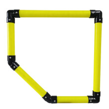 Portería de Fútbol, Esquina de Objetivos, Material de Entrenamiento, Equipo de Entrenamiento de Fútbol, Portería Portátil para Niños y Adultos.