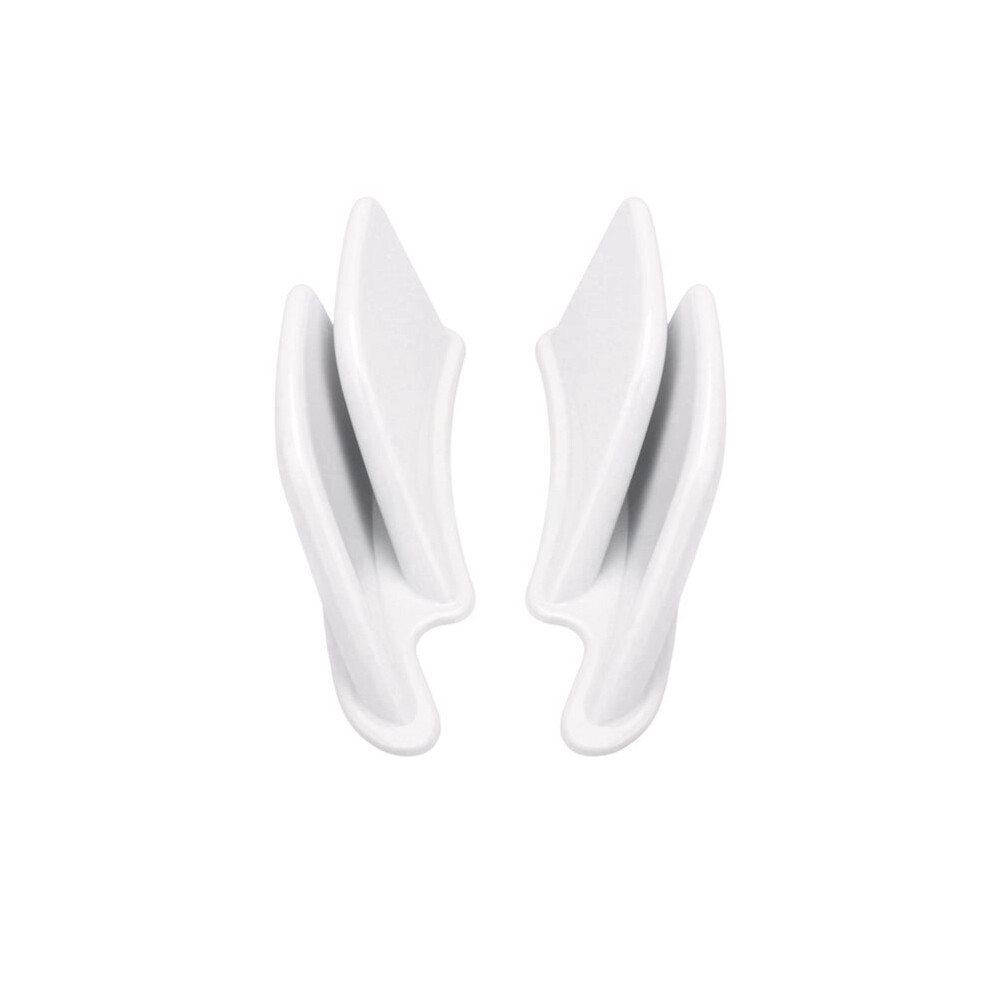 Motorcycle Winglet Tail Downforce Naked Spoiler Fairing Deflector For 450Sr 450Srs 675Sr 2022-2025 (White) White 6032894365761
