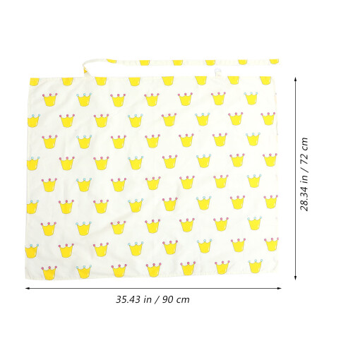 Multi Nursing Cover Cozy Cotton Breastfeeding Scarf Stroller Use 2