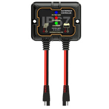 Solar Charge Controller 10A 12V, Waterproof Portable Intelligent Solar Panel Controller for AGM, Gel & Lithium Batteries