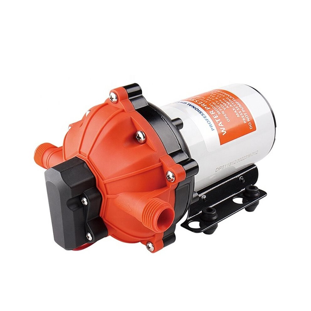 Diaphragm Water Pump 5.0Gpm 60Psi Dc12/24V Volts Electric Yacht Boat Marine Rv Caravan High Pressure Supply 5 Chamber B 6031090138520
