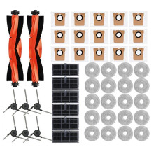 For Mijia M40 D110CN Robot Vacuum Cleaner Spare Parts Main Side Brush Hepa Filter Mop Rag Dust Bags