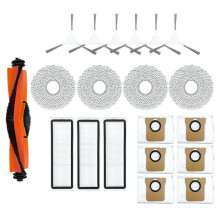 Compatible with Mijia Omni 2 C102CN, B101CN, B116, X10+ Replacement Parts Accessories Main Side Brush Filter Mop Cloth Bags