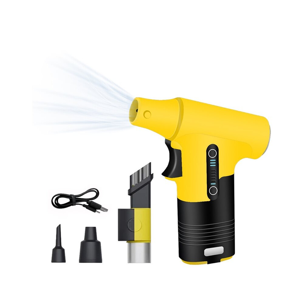 Turbo Fan 130000Rpm Electric Air Duster Rechargeable Blowing And Suction Dust Removal Jet Dry Blower For Home B 6034187881262