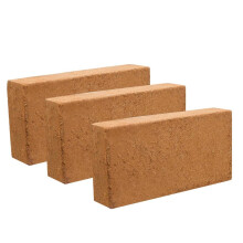 3 Pack Coir Bricks, Coir for Plants, Coconut Fiber Substrate with Low PH & EC, Organic Coconut Fiber