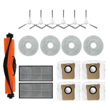 Compatible with Mijia M30S D103CN Replacement Accessories Main Side Brush Lip Hepa Filter Mop Cloth Dust Bag Parts
