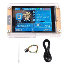 1010KH/S NMMiner NerdMiner V2 BTC Solo Miner with 3.5 Inch  Display Crypto Lottery Miner Bitcoin