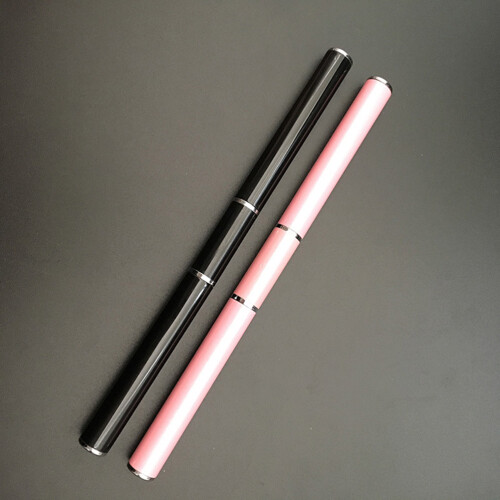 2Pcs Pink Manicure Pen Nail Art Tool Practical Light Therapy Pen 1