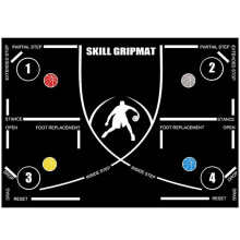 Basketball-Fußarbeitsmatte, Basketball-Agilitätstrainingsgerät, Dribblingmatte, Rutschfeste Gummibasis
