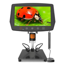 9 Inch Biological Microscope 1080 FHD 1000X 12MP Digital Stereo Video Microscope Magnifier for Electronics Soldering