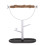 1Pc Parrot Training Stand Wood and Plastic Bird Perch for Desktop Use 6